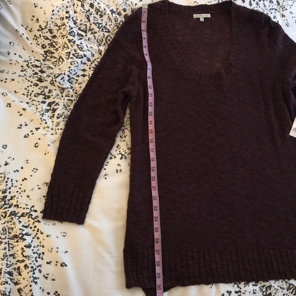 Charlotte Russe Maroon Tunic Sweater NWT - Picture 7 of 8